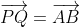 \overrightarrow {PQ} = \overrightarrow {AB}